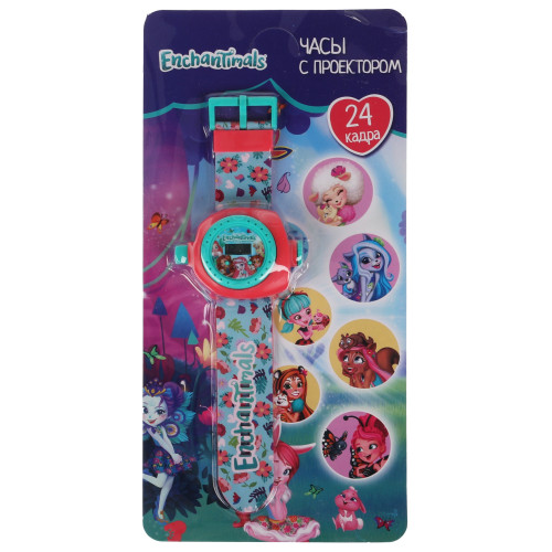 Развивающие часы с проектором 'Enchantimals'