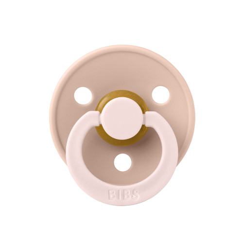 Пустышка латексная BIBS Studio Fusion Blush/Petal, 0+ мес.