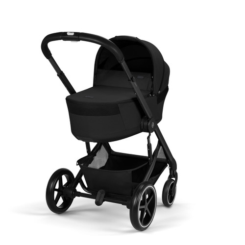 Детская коляска Cybex Balios S Lux BLK 2 в 1 Moon Black с дождевиками