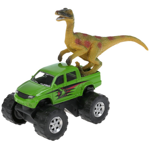 Набор машина UAZ ПИКАП и Динозавр