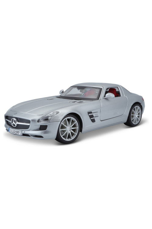 Машинка Mercedes-Benz серебристая
