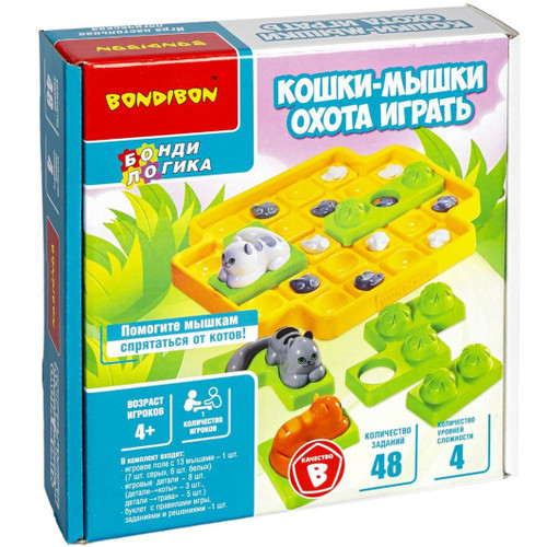 Игра настольная логическая Bondibon 