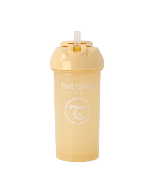 Поильник Twistshake Straw Cup бежевый 360 мл