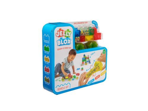 Jelly Blox Набор с грузовиком и колесами, 35 деталей