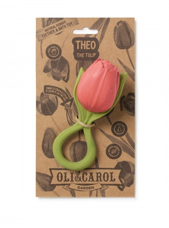 Прорезыватель для зубов Theo the Tulip