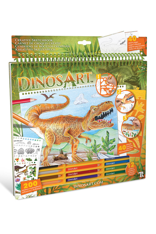 Серия Dino: набор для раскрашивания