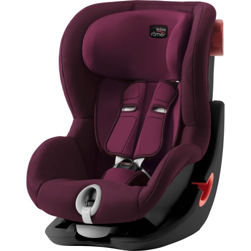 Автокресло King II Black Series Burgundy Red