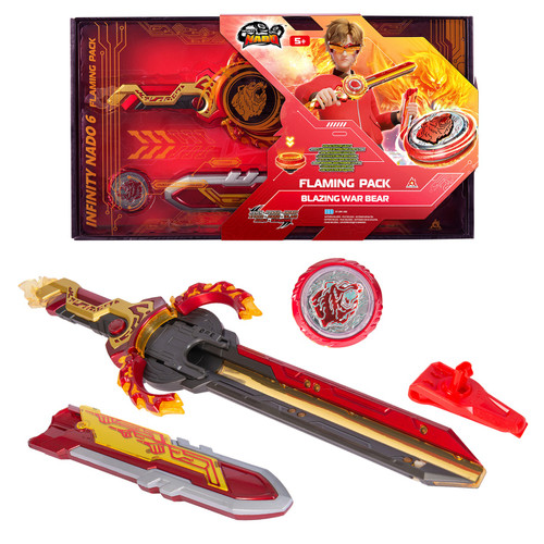 Инфинити Надо.Волчок ЭпикЛончер FlamingPack Blaz.Bear.TM Infinity Nado