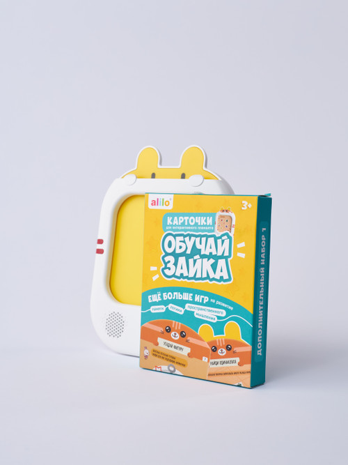 Набор карточек для alilo Обучай-Зайка® Q1, дополнительный набор 1 (L1)