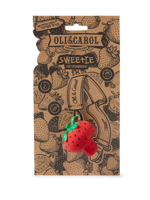 Прорезыватель для зубов Sweetie the strawberry