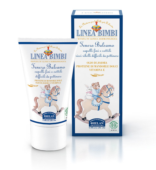 Детский смягчающий бальзам для волос Linea Bimbi
