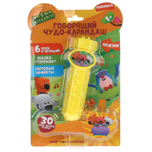 Развивающая музыкальная игрушка 'Ми-ми-мишки. Говорящий чудо-карандаш'