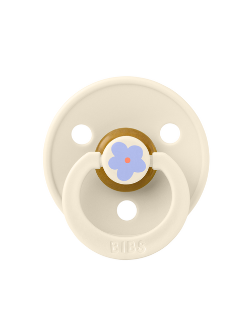 Пустышка латексная BIBS Studio Colour - Jasmine - Ivory, 0+ мес.