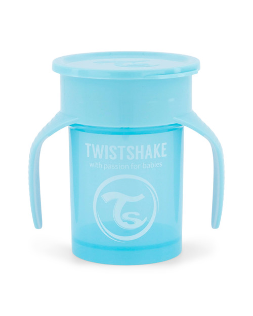 Поильник Twistshake 360 cup голубой 230 мл