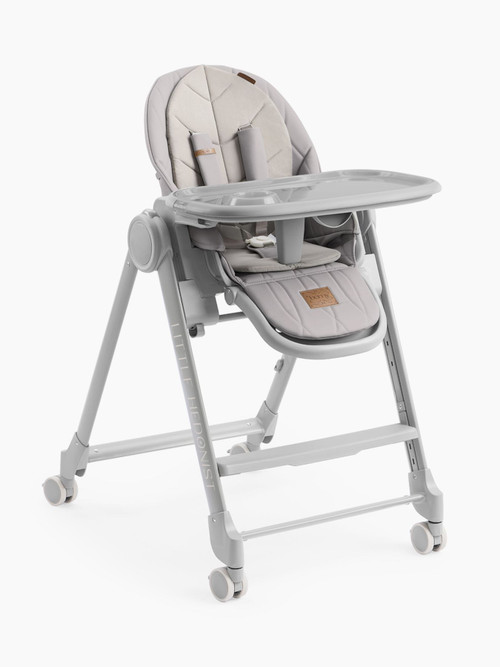Стул для кормления Happy Baby BERNY LUX серый