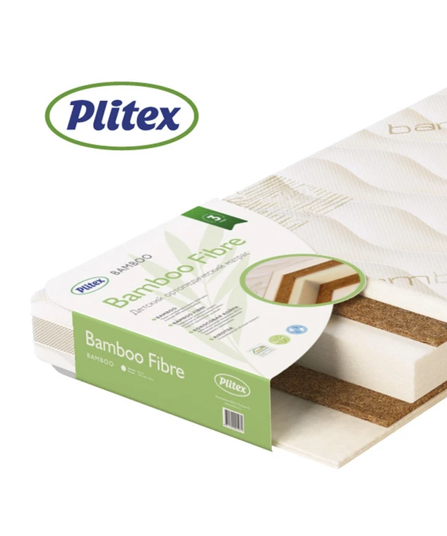 Матрас plitex 120x60 bamboo