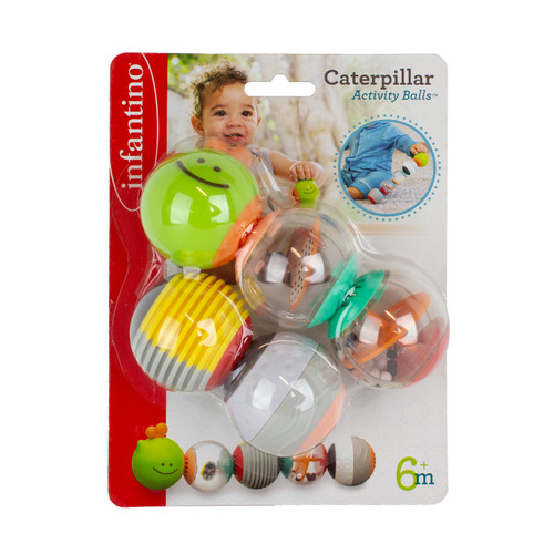 Игровой набор с сенсорными шариками - Музыкальная гусеничка