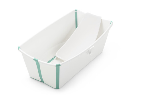 Ванночка складная со вставкой Flexi Bath White Aqua
