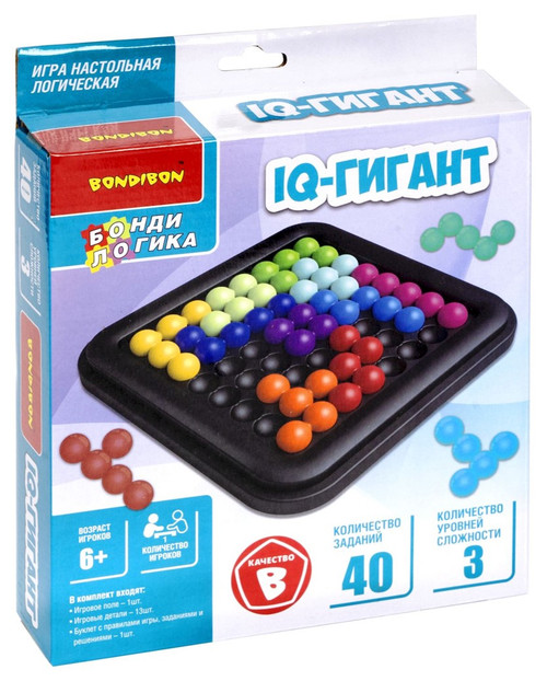 Логическая игра БондиЛогика Bondibon 