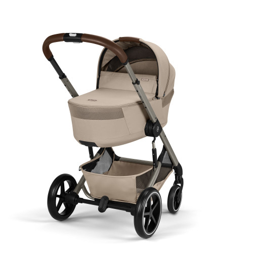 Детская коляска Cybex Balios S Lux TPE 2 в 1 Almond Beige