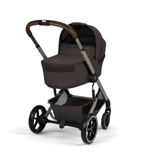 Детская коляска Cybex Balios S Lux TPE 2 в 1 Chocolate Brown