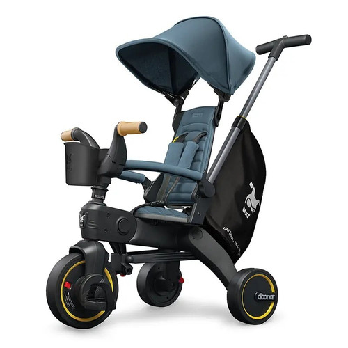 Складной трехколесный велосипед Doona Liki Trike S5 Ocean Blue
