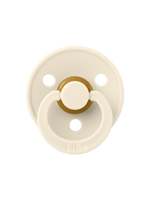 Пустышка латексная BIBS Ivory, 0+ мес.