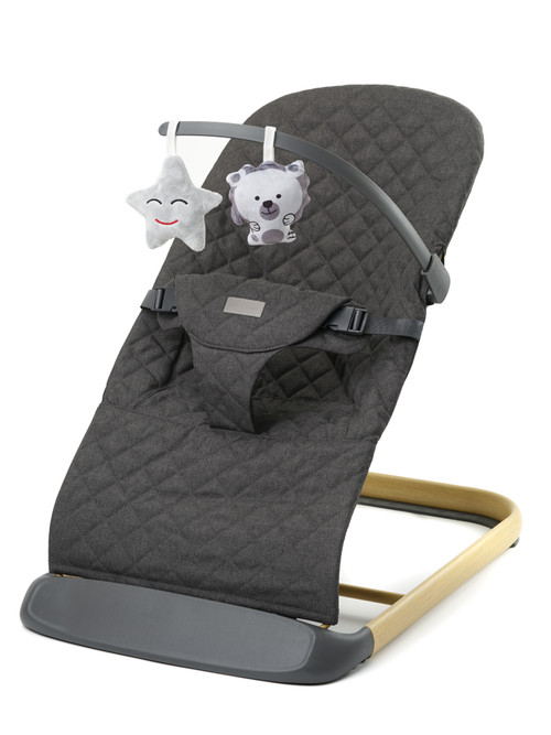 Кресло-шезлонг с игрушкой BABYROX Comfort Cotton