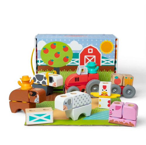 Конструктор деревянный Ферма Melissa&Doug