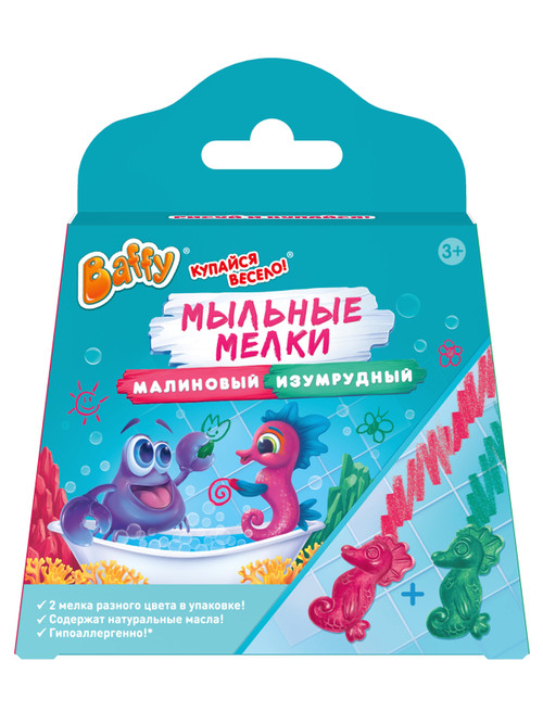 Мыльные мелки, 2 шт.