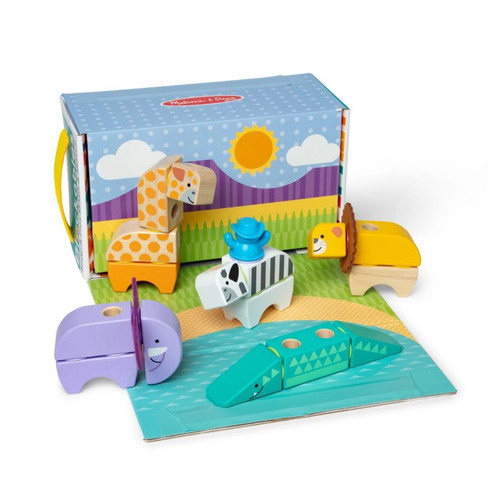 Конструктор деревянный Сафари Melissa&Doug