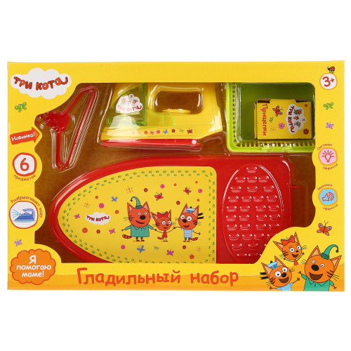 Игрушка 'Гладильный набор 'Три кота' на батарейках