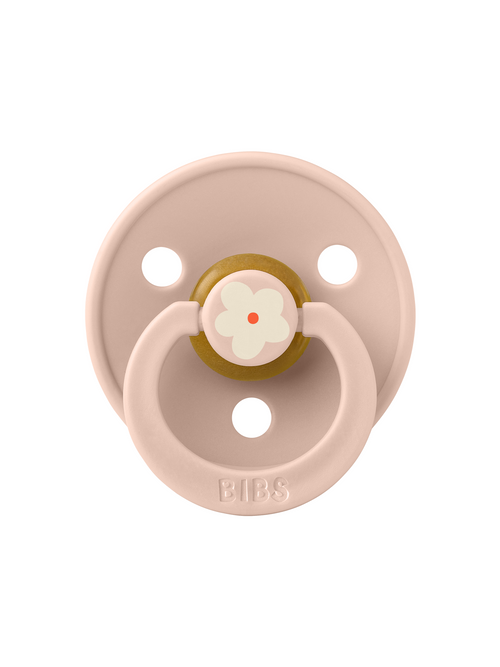 Пустышка латексная BIBS Studio Colour - Jasmine - Blush, 0+ мес.