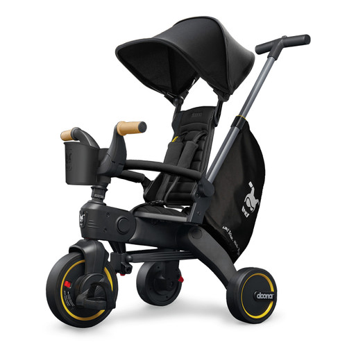 Складной трехколесный велосипед Liki Trike S5 Nitro Black