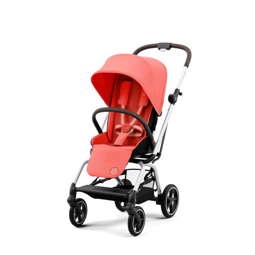 Коляска с бампером Eezy S Twist+ 2 SLV Hibiscus Red