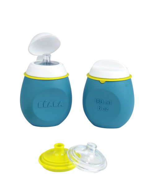 Контейнер и поильник Silicone 180 мл